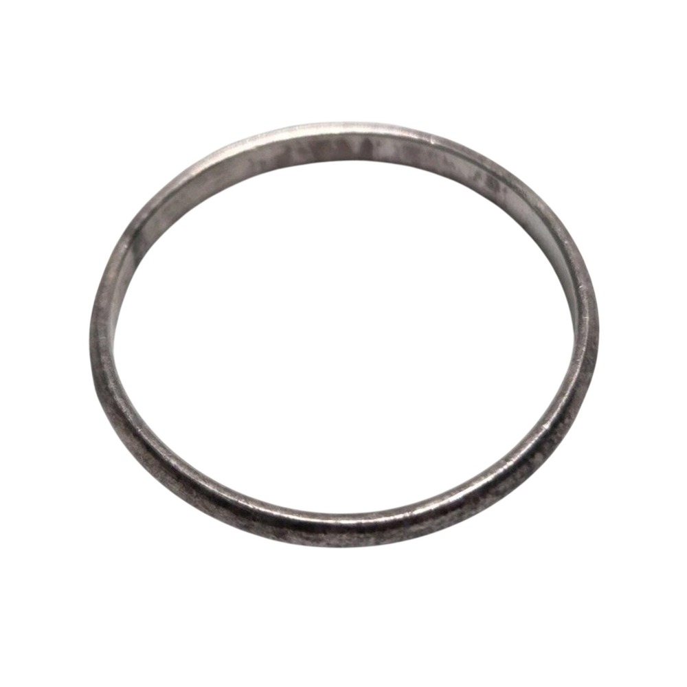 Unbranded Womens‎ Size 7 925 Sterling Minimalist Wedding Ring
